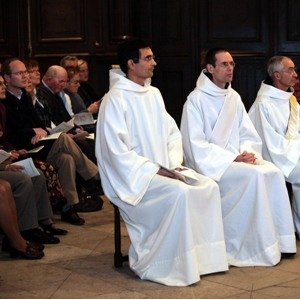 Pendant la liturgie de la Parole