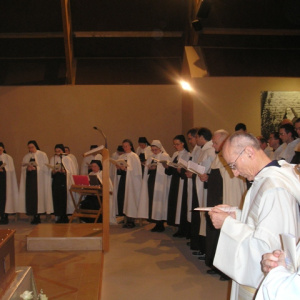 Eucharistie festive au Carmel de Flavignerot
