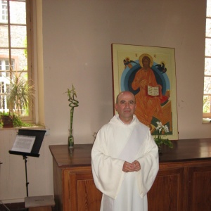 Notre frère Robert de l'Incarnation, diacre pour quelques minutes encore !