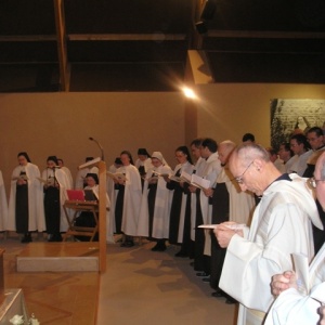 Eucharistie festive au Carmel de Flavignerot