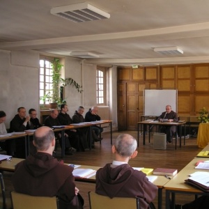 Lecture du rapport de notre père provincial, Didier-Marie