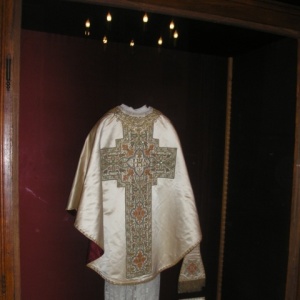 Chasuble venant d'un Carmel bourguignon