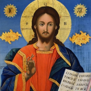 Icône byzantine du Christ