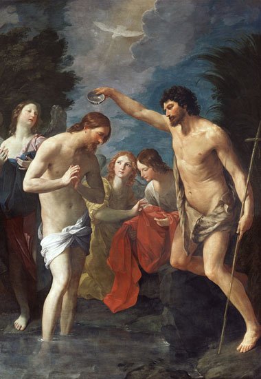 Baptême du Christ Reni Baptême du Christ Reni